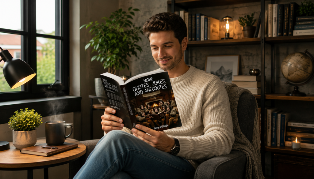 Buy More Quotes, Jokes, and Anecdotes Book Online and enjoy a timeless collection of humor, wisdom, and stories for every occasion.